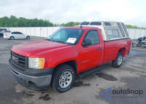 2009 GMC Sierra 1500 Work Truck из США, поврежденный, VIN 1GTEC14X39Z192372